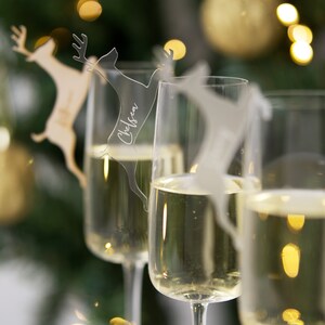 Christmas Place Setting Names, Winter Wedding Christmas Table