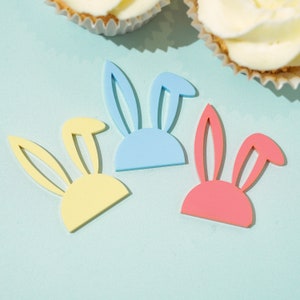 Easter Cupcake Ideas Easter Cupcake Toppers Acrylic Cake Decorations Cake Topper Rabbit Bunny Happy Easter Cupcake Topper Easter Cupcakes