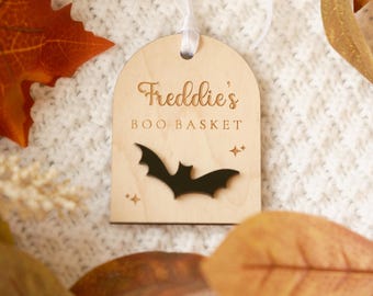 Personalisierte Babys erste Halloween Kürbis Bum Print Plaque | Mein erstes Halloween-Dekor | Neugeborenen Halloween Foto Prop Andenken mit Ständer