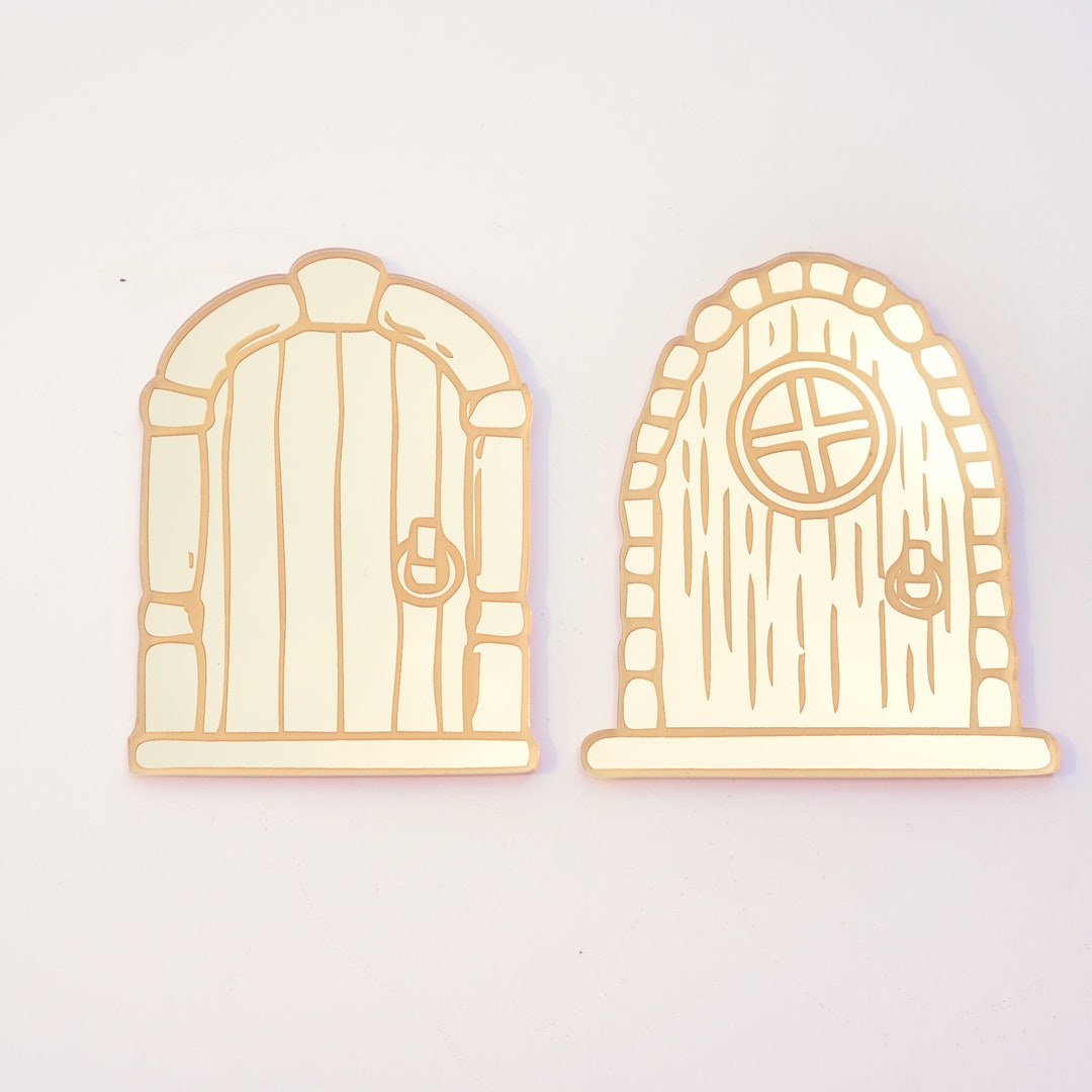 Fairy Door Cake Topper Fairy Cake Charm Acrylic Fairy Garden Etsy