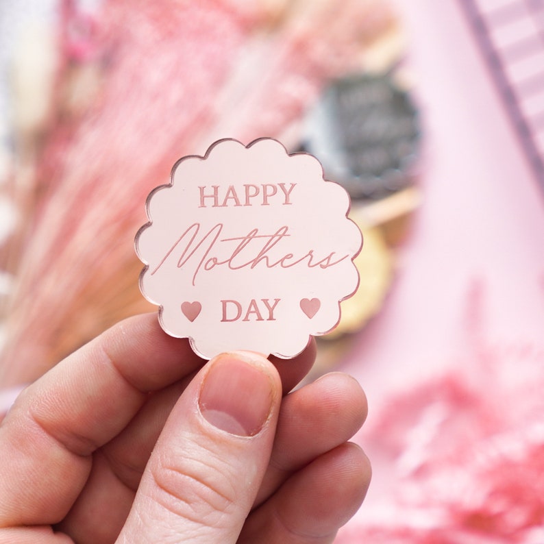 Happy Mothers Day Cake Topper Mothers Day Cake Toppers Acrylic Mum ...