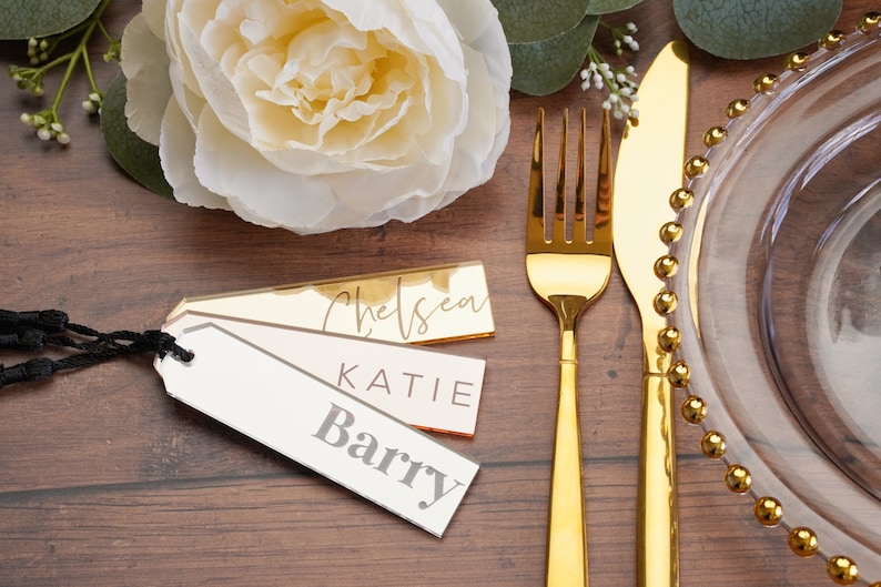 Wedding Favour Ideas in Bulk Wedding Name Place Book Mark Wedding Favour Name Tag Bookmarks Personalised Gift Tag Acrylic Name Tags image 6
