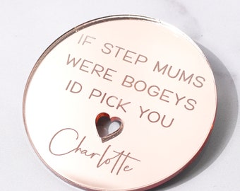 Funny Step Mum gift Mothers Day Gift Magnet Gift for Step Mom Like a Mum Second Mum Gift Step Mom Gift Step Mum Gifts Personalised