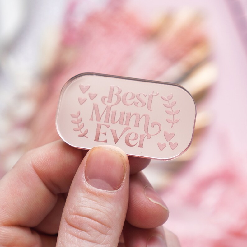 Best Mum Cake Topper Mothers Day Cake Toppers Acrylic Mum Cupcake ...