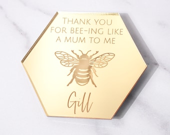 Mother in law Gift Magnet Like a Mum Mothers Day Gift Step Mom Gift Step Mum Gifts Personalised Mothers Day Second Mum