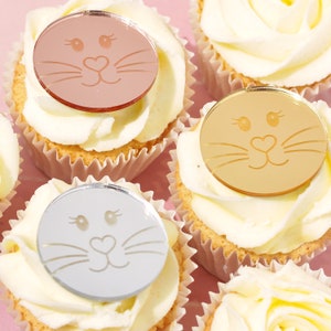 Easter Cupcake Ideas Bunny Cupcake Toppers Acrylic Cake Decorations Cake Topper Rabbit Happy Easter Cupcake Topper Easter Cupcakes