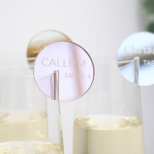 Name tag Glass Marker