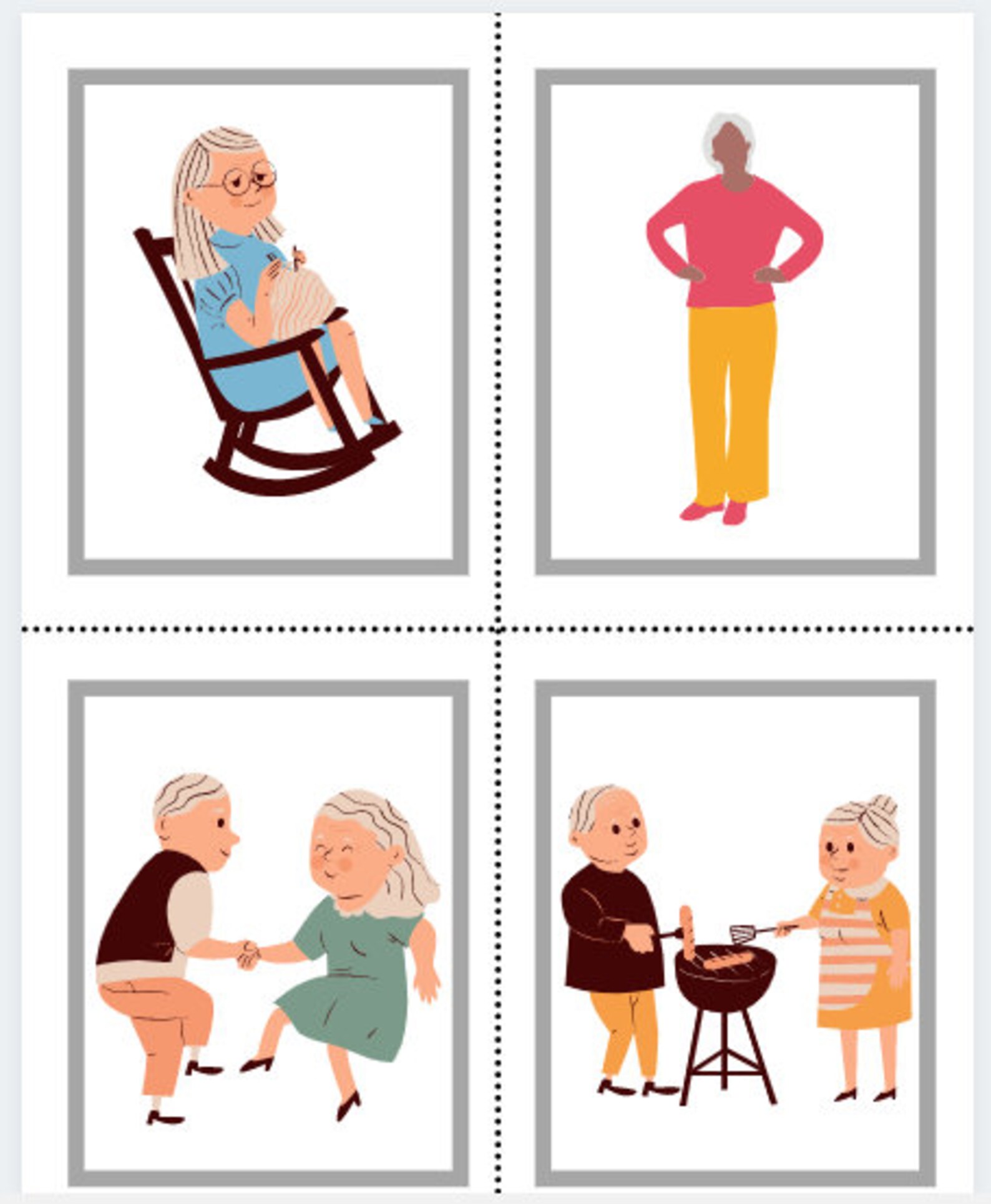 Fun Bingo Games for Seniors, Bingo Digital Download, Senior Gifts