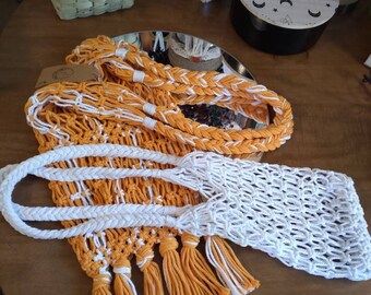 Macrame Market Bags