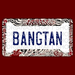 Arirang License Plate - Etsy