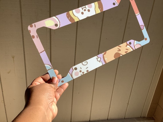 BT21 License Plate Frame: Bangtan BTS ARMY Aluminum Car Decor - Etsy