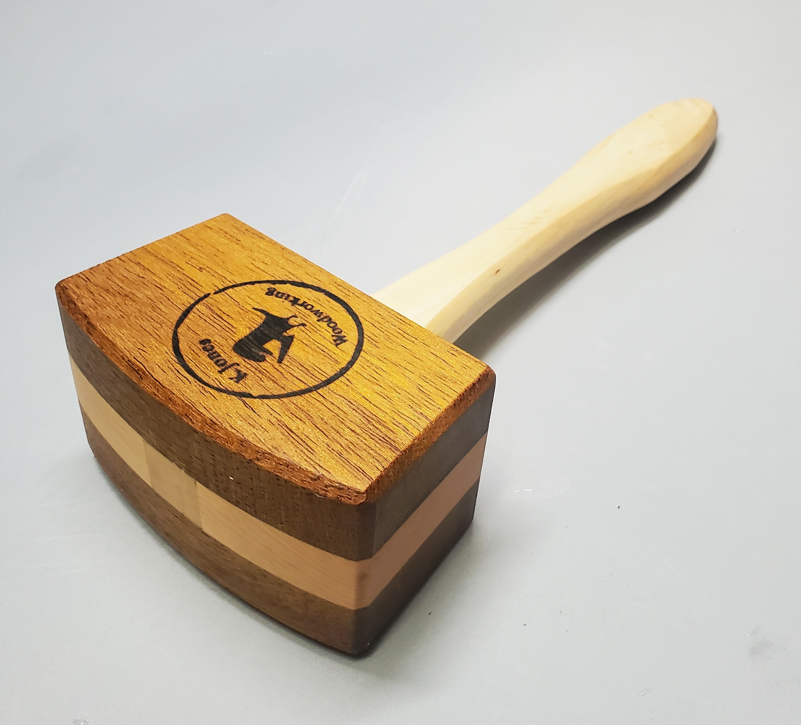 Yellowheart and Maple Ice Mallet Etsy