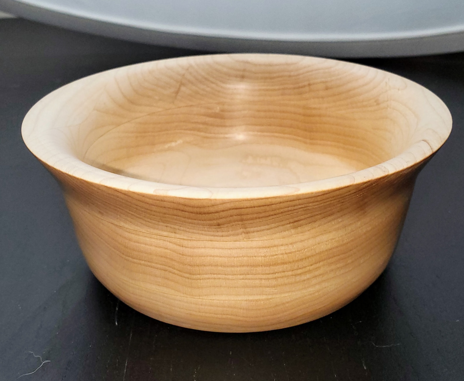 Small Turned Maple Bowl Etsy