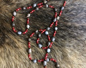 Corn bead necklace