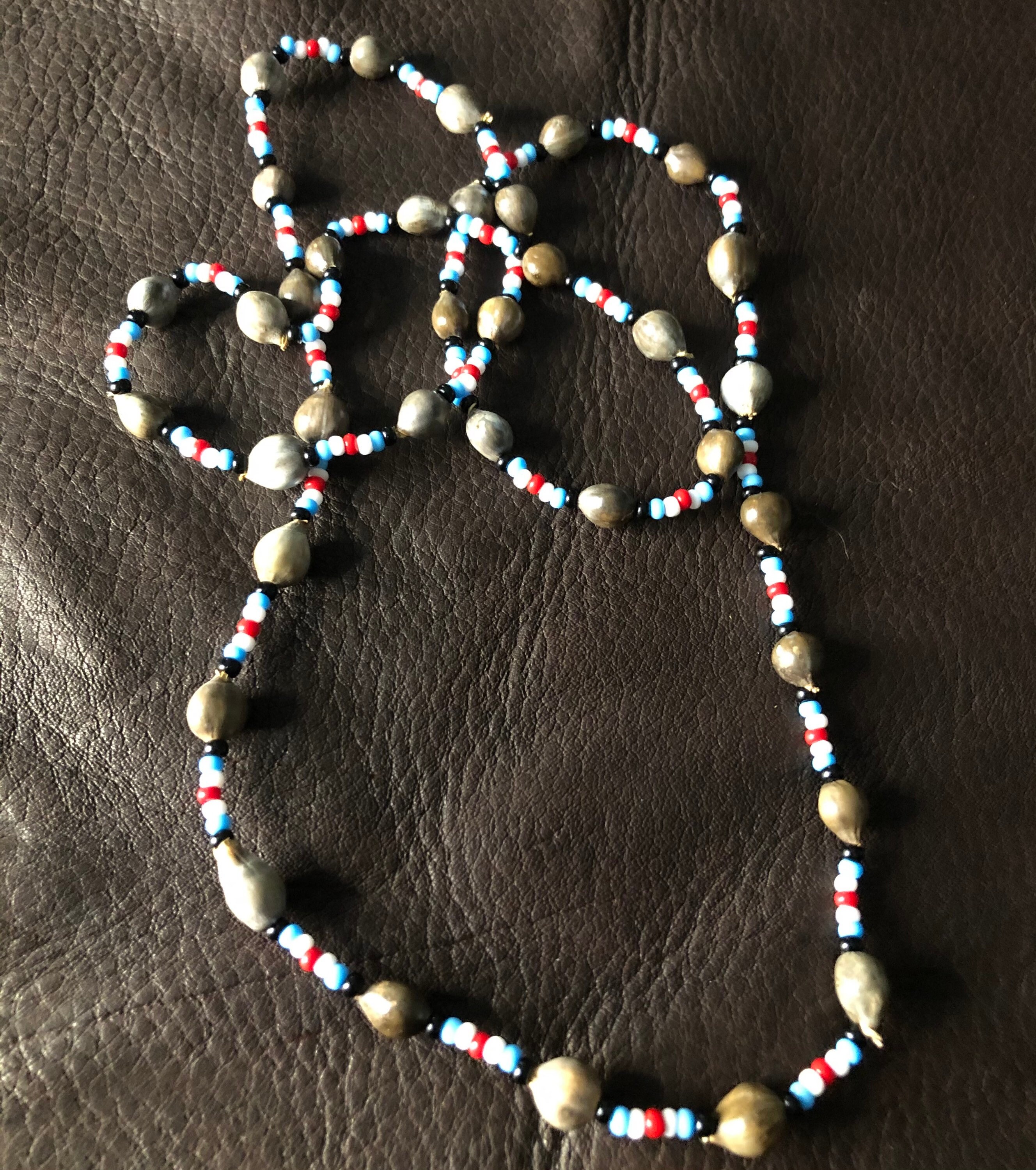 Corn bead necklace Etsy