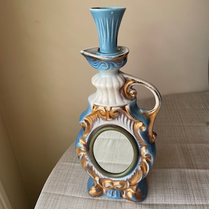 Decanter per whisky James Beam vintage con specchio