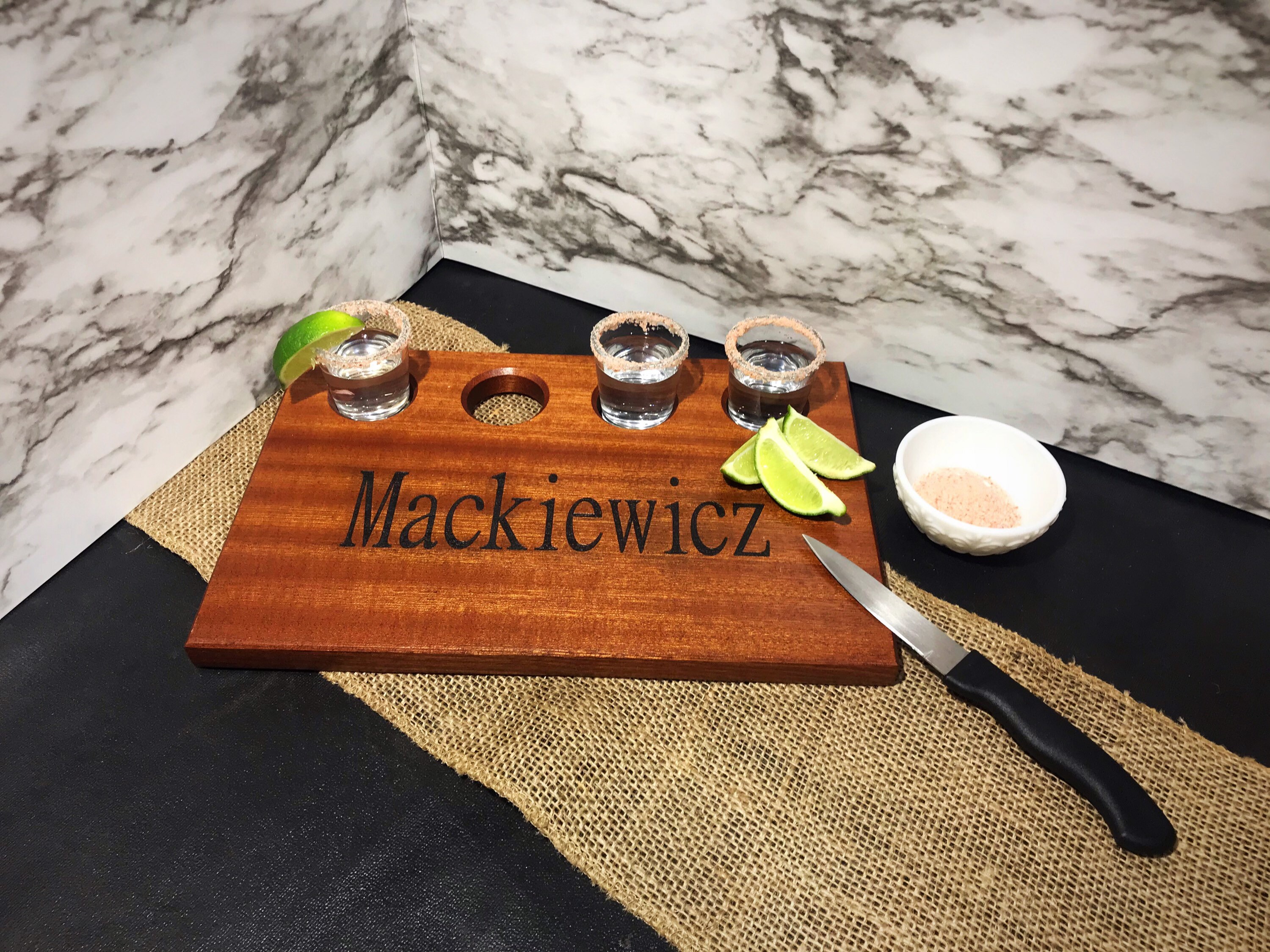 Shot Glass Board / Shot Glass Flight / Charcuterie Board / Etsy España