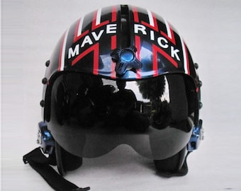 Casque de vol Top Gun Maverick, accessoire de film pour pilote aviateur de la marine américaine de l'USN