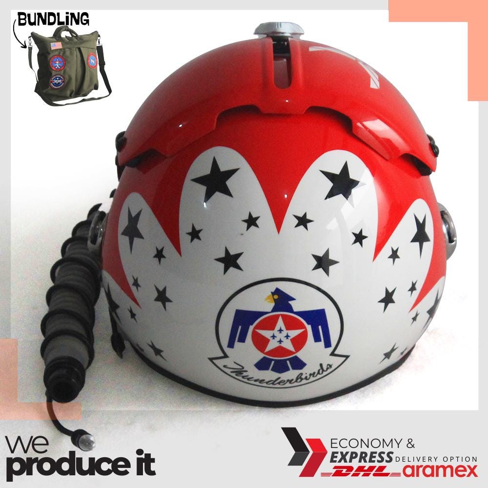 Thunderbirds Squadron HGU-33 Flight Helmet Movie Prop of USAF