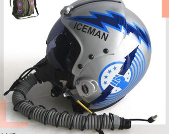 トップガン アイスマン HGU-33 フライトヘルメット 映画小道具