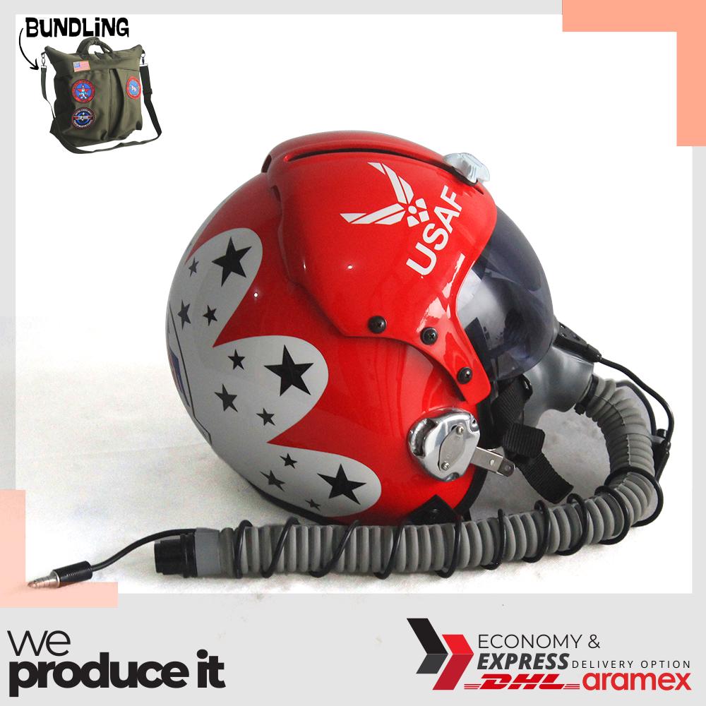 USAF】パイロットヘルメット サンダーバーズ