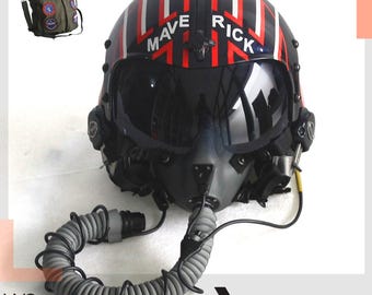 トップガン　マーヴェリック　HGU-33 ヘルメット　ピンバッジ　専用袋　付き HGU-33 トップガン マーベリック ヘルメット TOP GUN バッジ付属