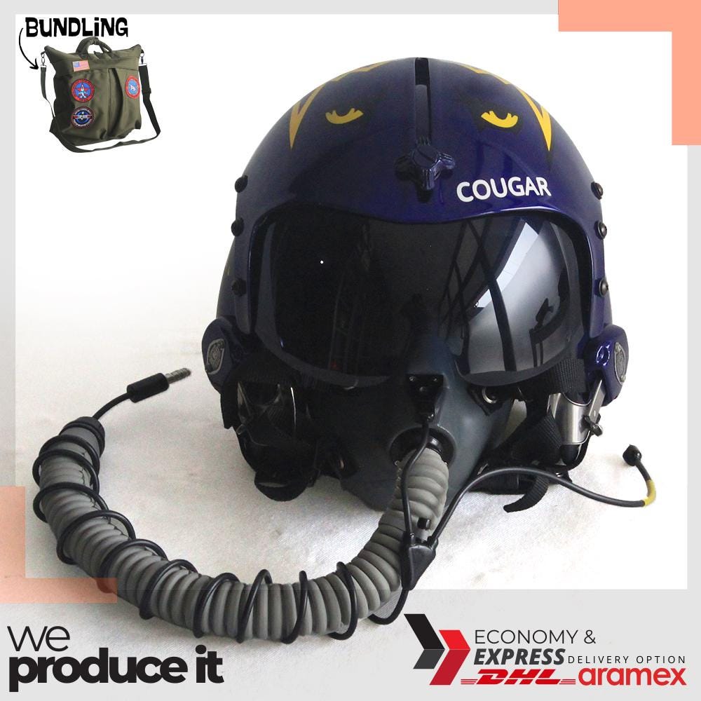 Motorcycle Helmet Us Fighter Pilot Helmet WORLD WAR II US ARMY AIR