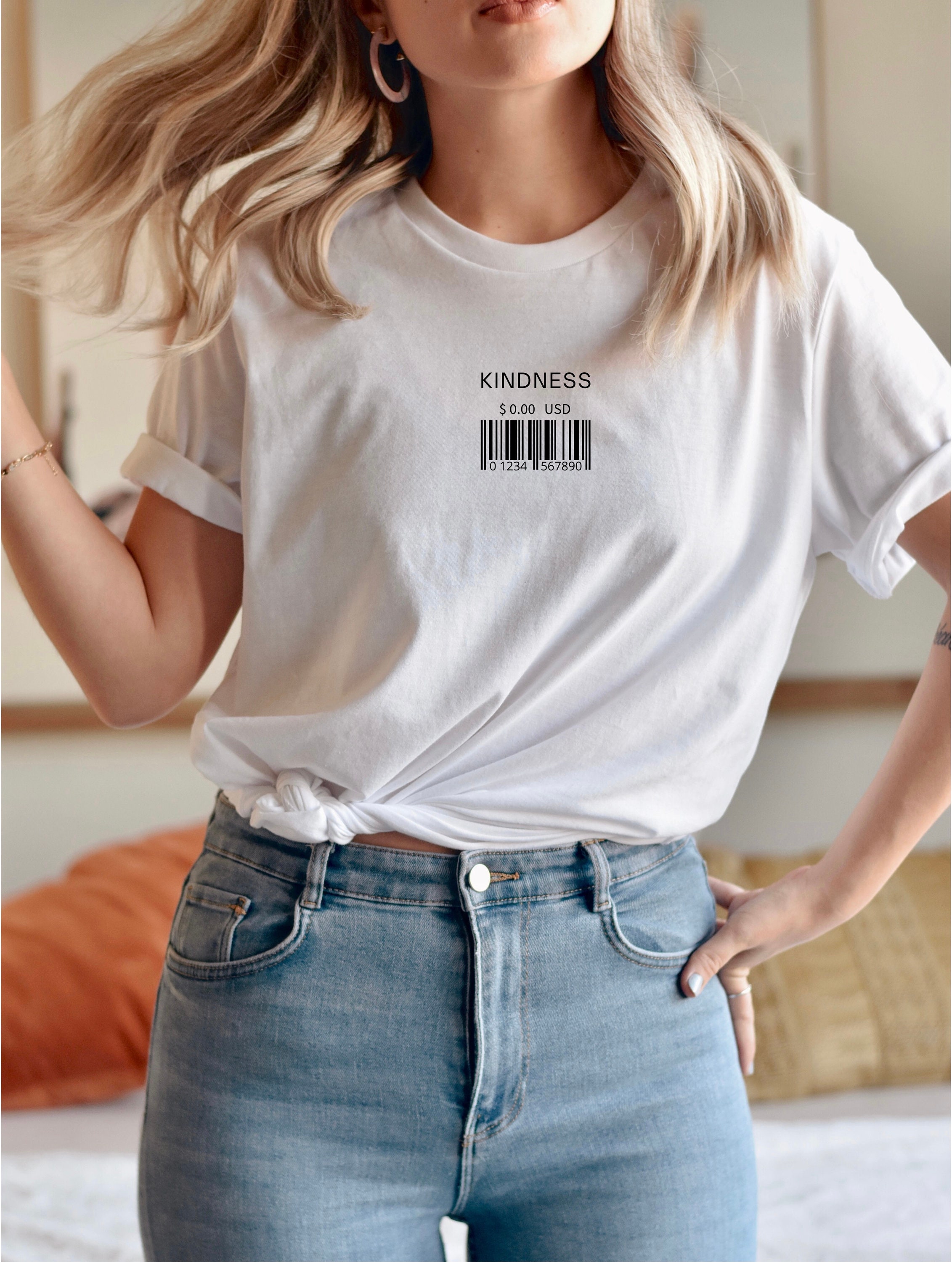 Women Barcode Shirt Etsy -