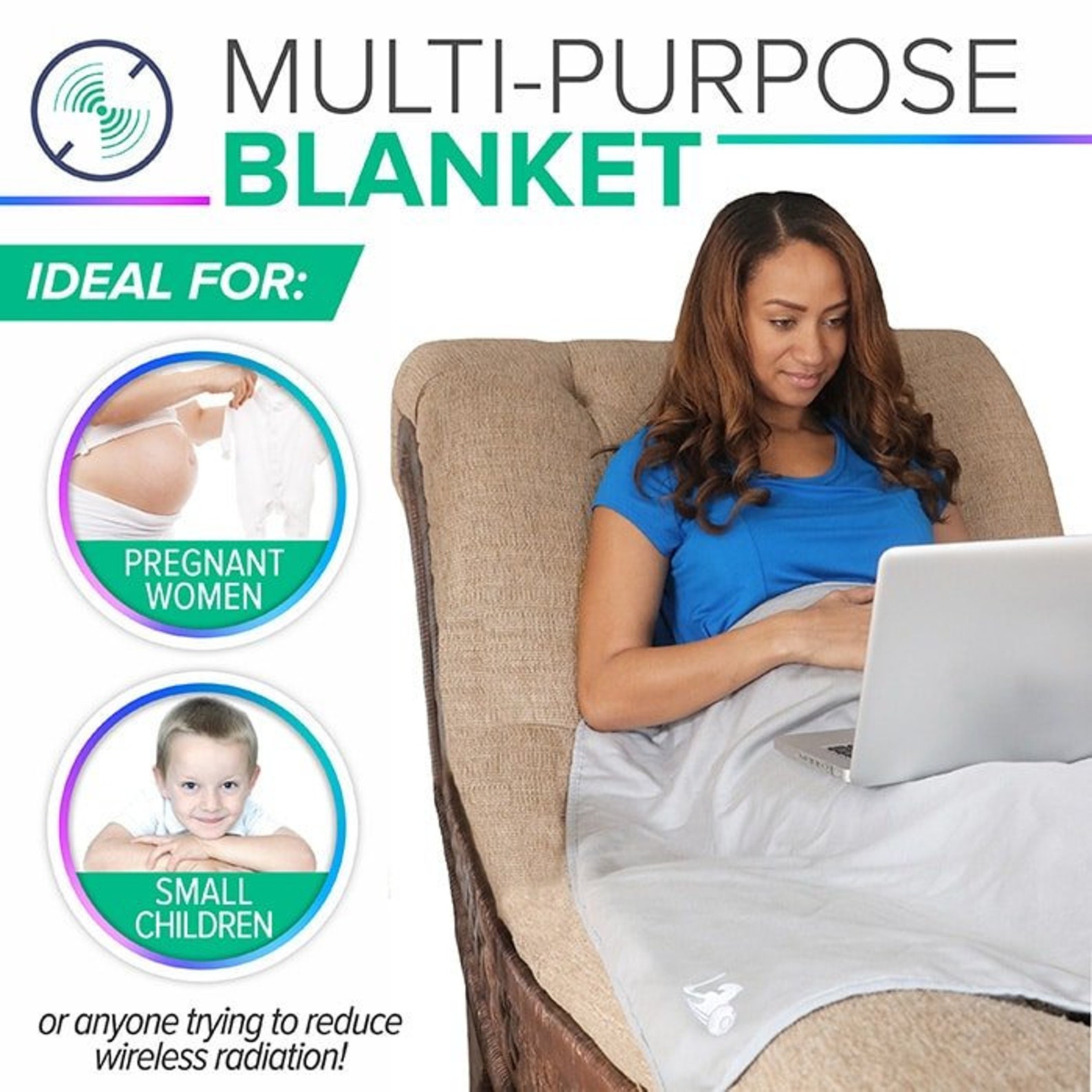 EMF Blanket EMF Protection AntiRadiation Blanket by Etsy