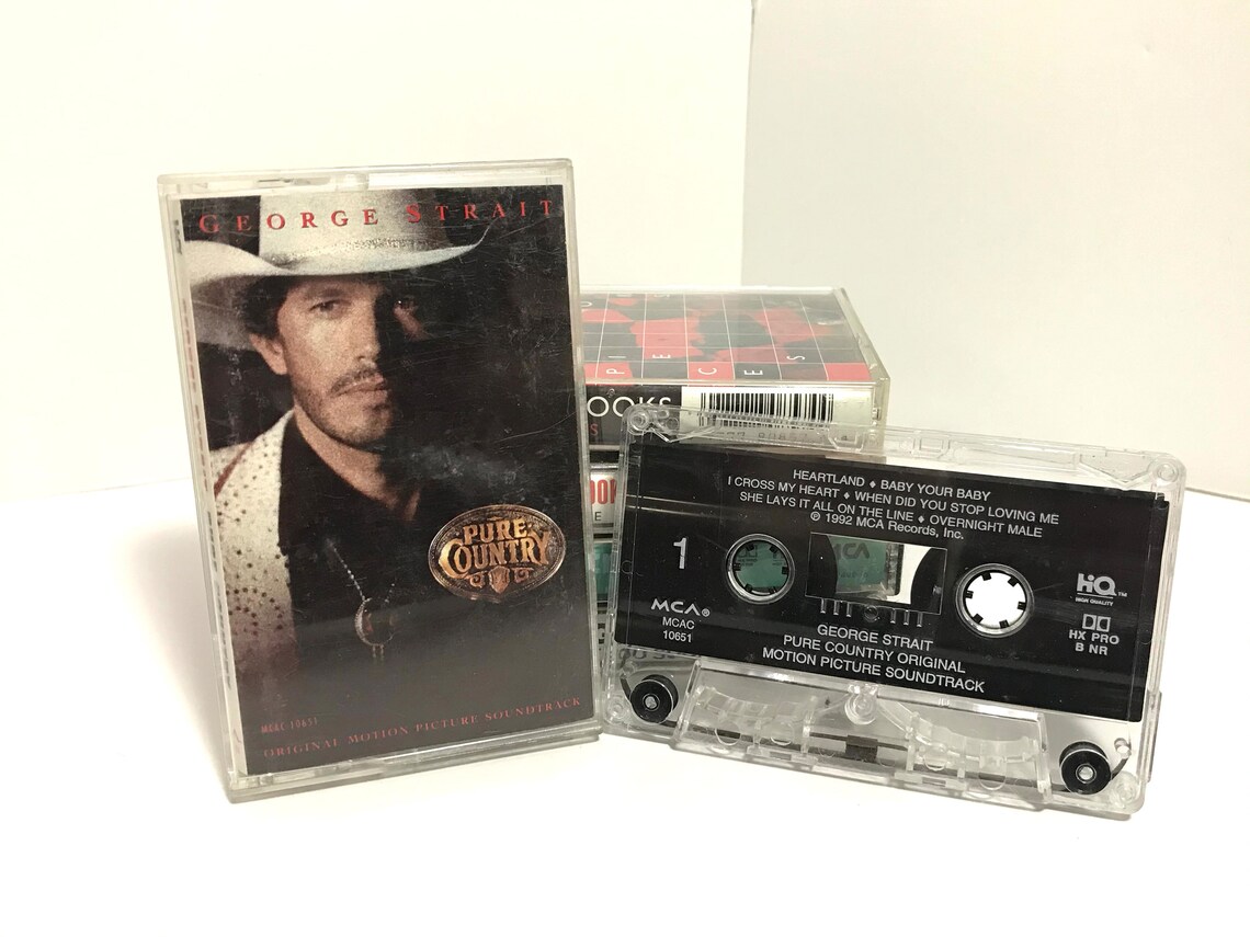 Vintage Country Cassette Tapes 80s and 90s Country Music Etsy
