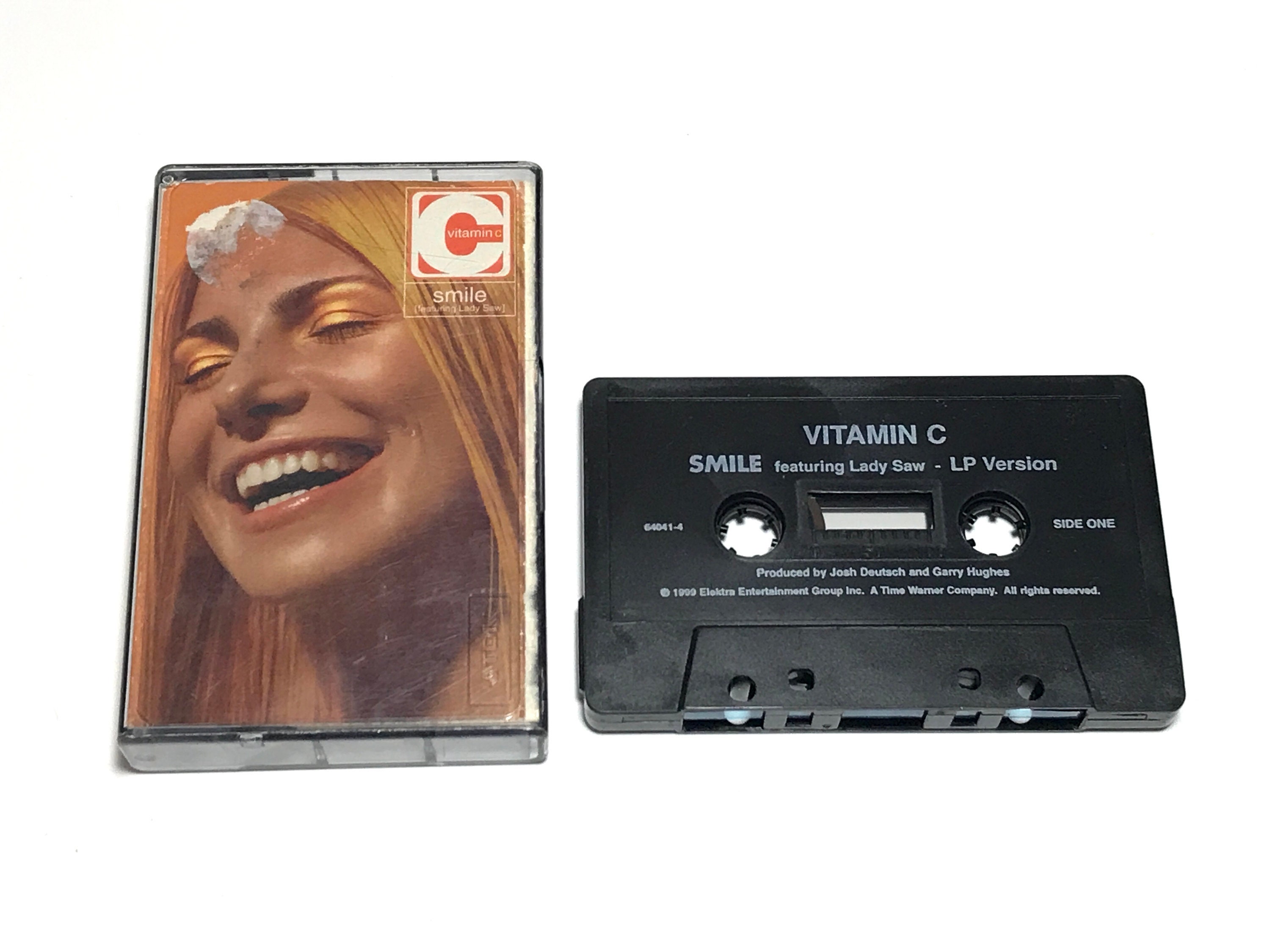 Vitamin C Smile Cassette Tape Single Featuring Lady Saw 1999 Etsy España