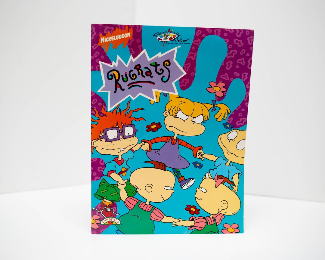 Nickelodeon Rugrats Vintage Paint With Water Book Unused 1997 - Etsy
