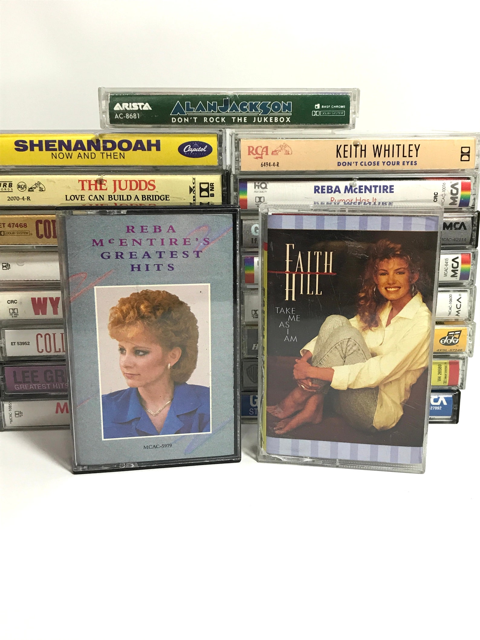 Vintage Country Cassette Tapes 80s and 90s Country Music Etsy