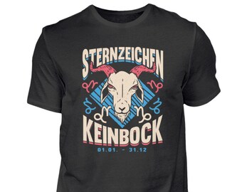 Sternzeichen KEINBOCK - Herren Shirt