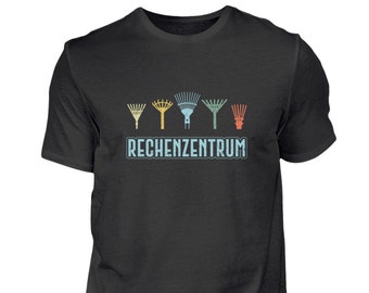 Lustiges Herren Rechenzentrum T-Shirt für Hobbygärtner und Gartenliebhaber