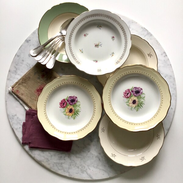 Mismatched Plates Etsy