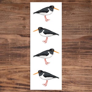 Oystercatcher Bookmark - Bird Bookmark - Gift for Bird Lover