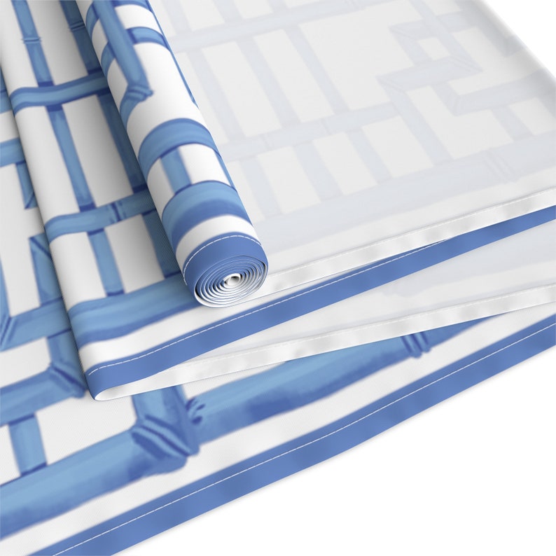 33YellowClouds Bamboo Trellis Table Runner - Thumbnail 4