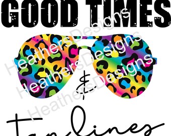 GOOD TIMES & Tan lines png