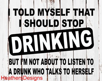 I told myself to stop drinking PNG, EPS