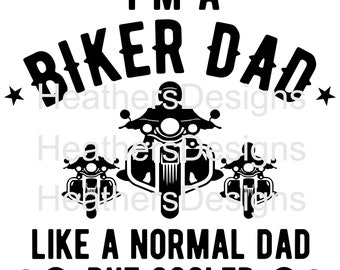 Biker Dad EPS & PNG