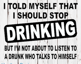 I told myself to stop drinking PNG, EPS