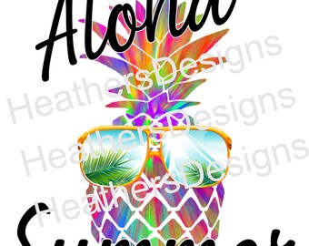 Aloha Summer PNG FILE