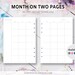 Printable Fillable Monthly A5 Planner Template Editable - Etsy Canada