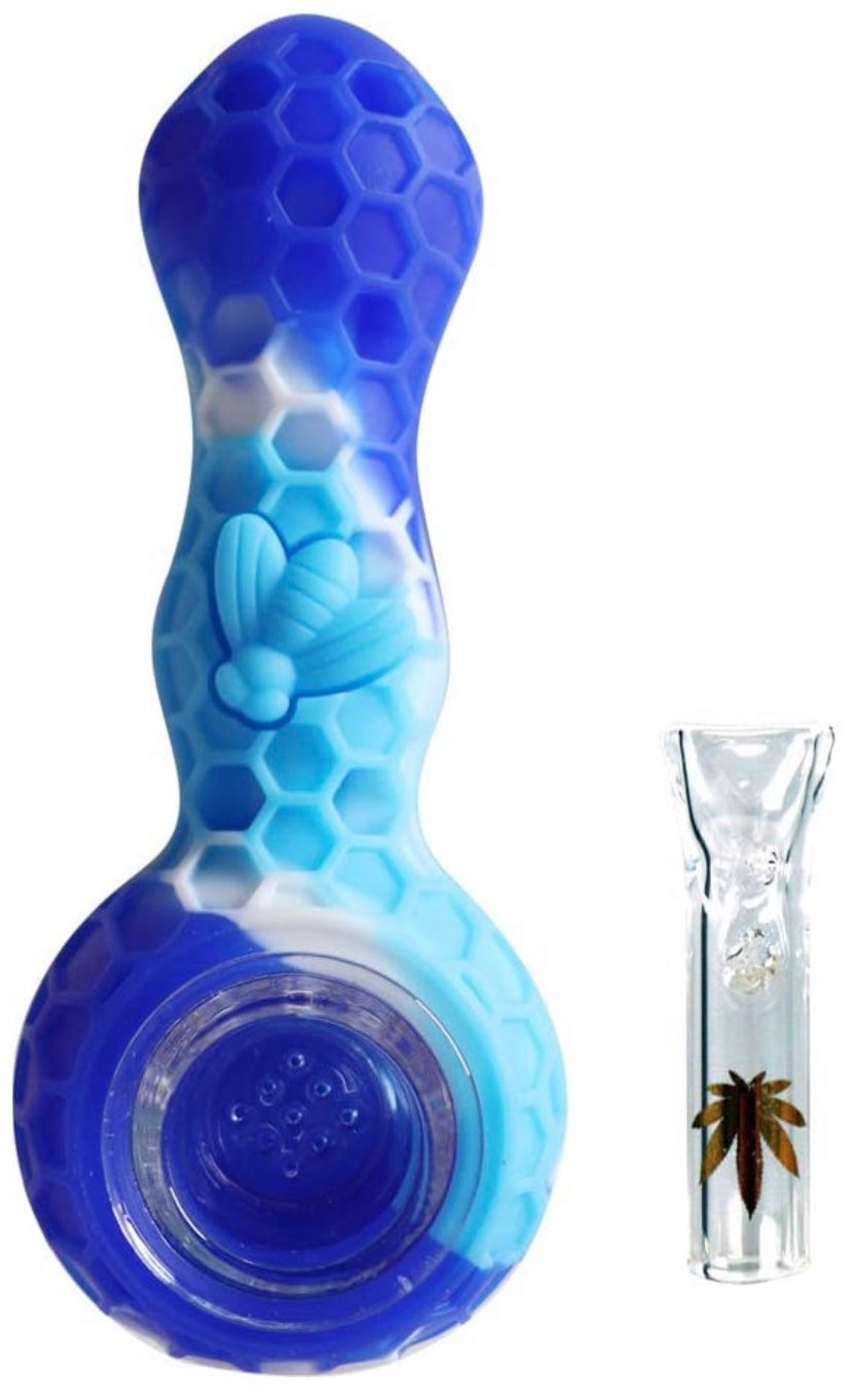 Silicone Tobacco Pipe with Removable straw Etsy