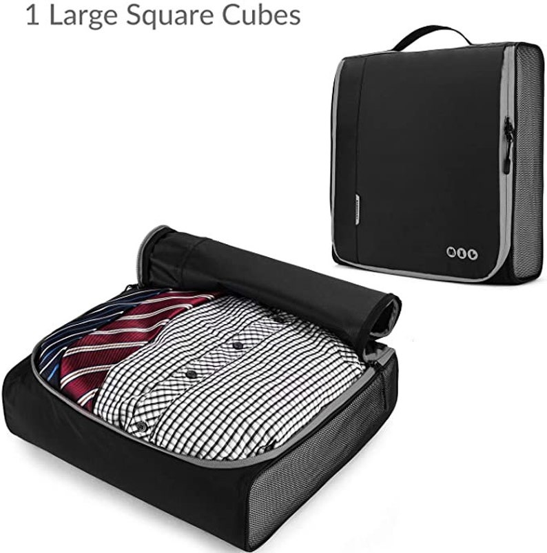 BAGSMART Compression Cubes 3 Sizes Travel Luggage Organizer Etsy