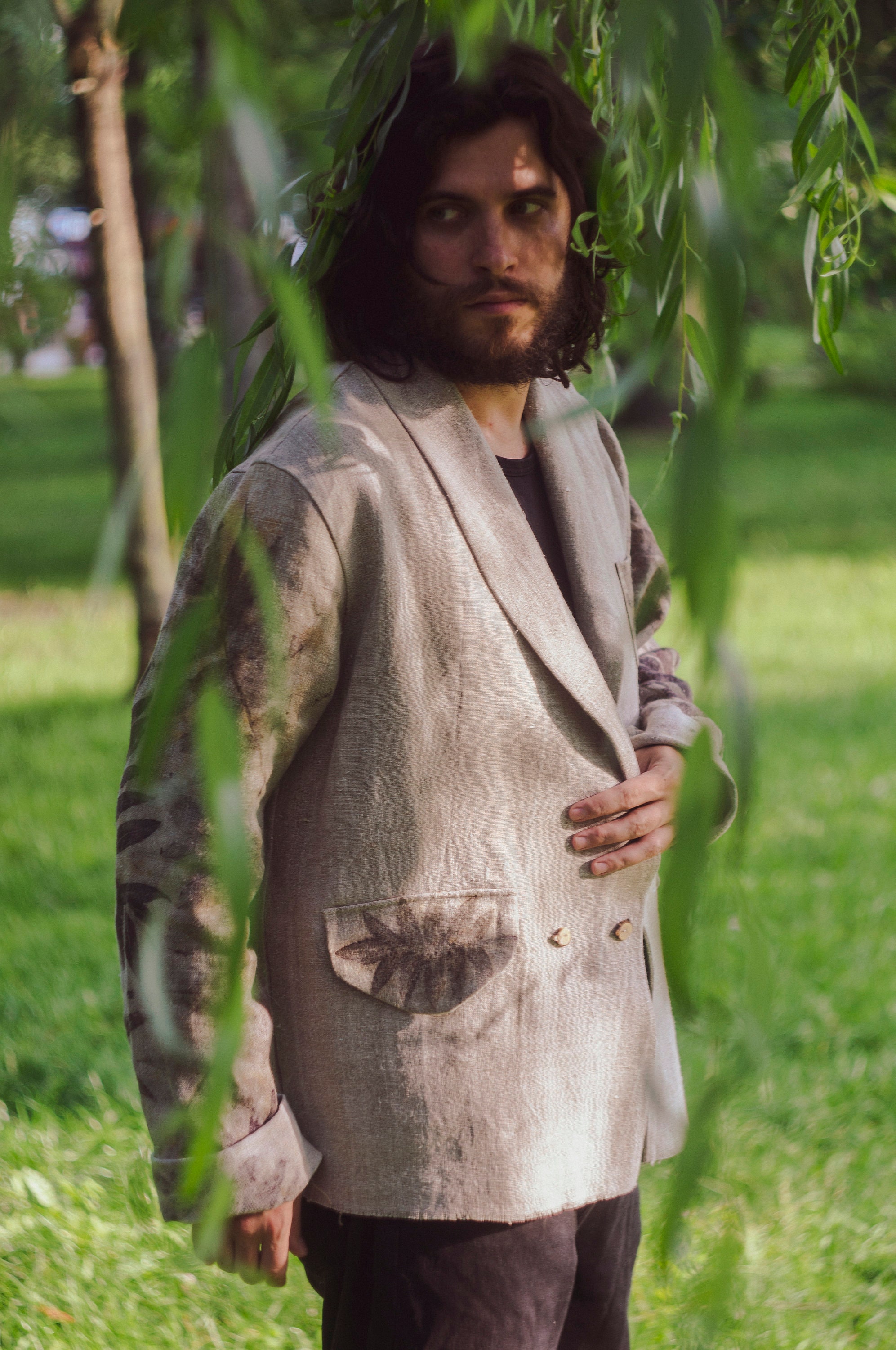 Hemp Blazer Jacket