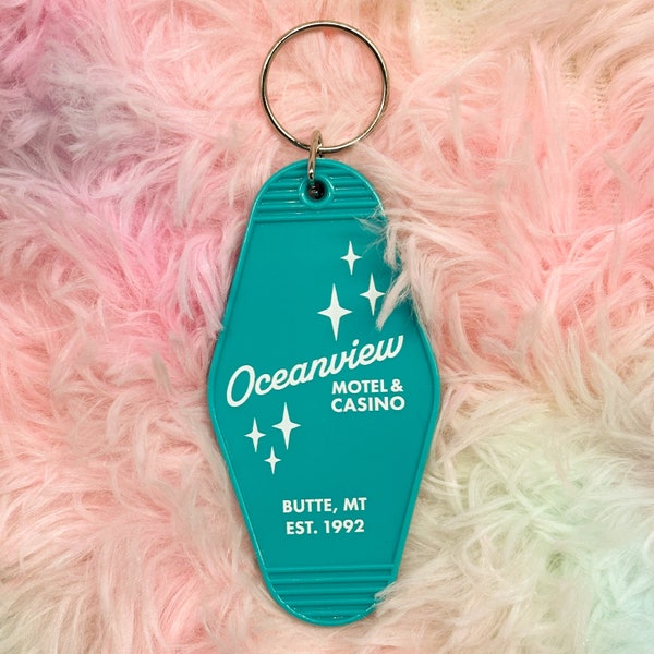 Control Oceanview Motel & Casino Keychain Motel Key