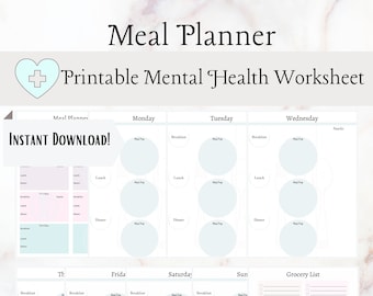Meal Planner (Weekly Meal Schedule/ Grocery List)