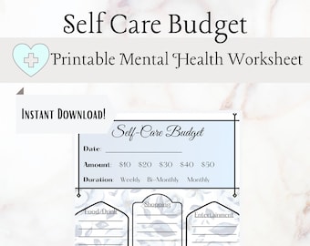 Self-Care Budget